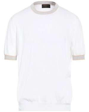 Gran Sasso Jumper Cotton - White