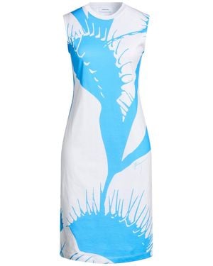 Ferragamo Midi Dress Cotton - Blue