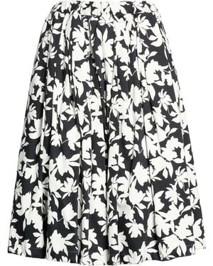 Comme des Garçons Midi Skirt Cotton, Polyurethane - Black