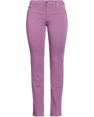 Jacob Cohen Pants Cotton, Elastane - Purple