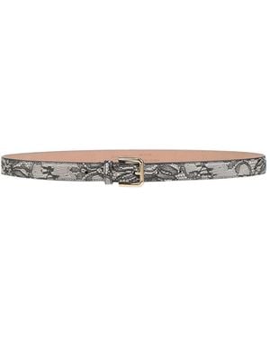 Dolce & Gabbana Belt Soft Leather - White