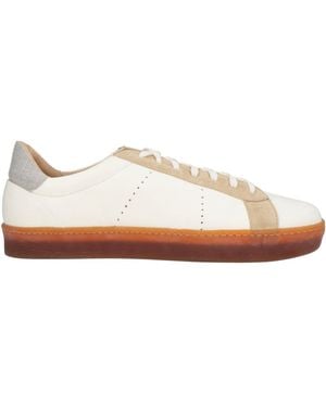 Eleventy Sneakers Leather - White