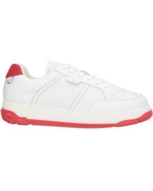 Gcds Sneakers Leather - White