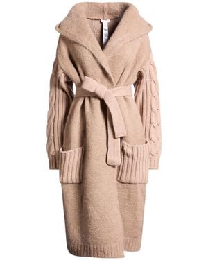 Liu Jo Coat Acrylic, Wool - Natural