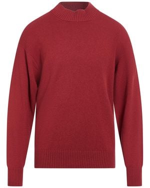 Gran Sasso Brick Jumper Virgin Wool - Red