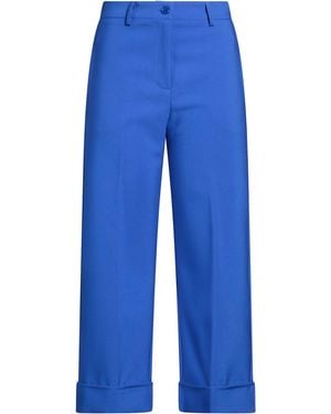 Cristina Gavioli Pants Polyester, Elastane - Blue