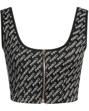 Pinko Top Polyamide, Elastane - Black
