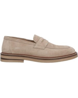 Brunello Cucinelli Loafers Leather - Grey