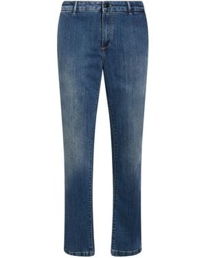 Camouflage AR and J. Jeans Cotton, Elastane - Blue