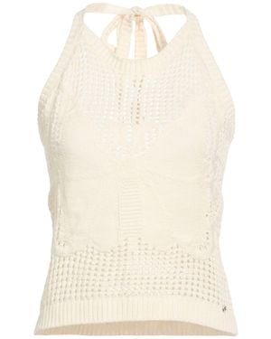 Ottod'Ame Caring Cream Top Cotton, Acrylic - White