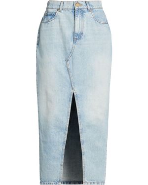 Balmain Denim Skirt - Blue