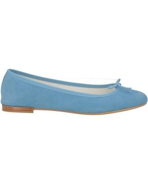 Repetto Azure Ballet Flats Leather - Blue