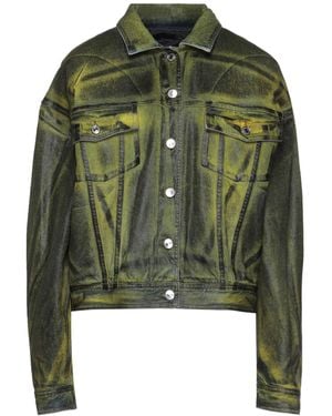 MSGM Denim Outerwear - Green