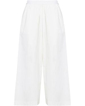 Fabiana Filippi Pants Cotton - White