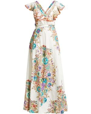Etro Vestito Lungo - Blu