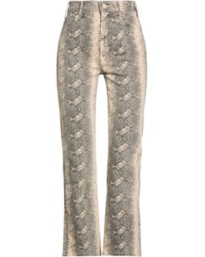 Mother Jeans Cotton, Elastane - Natural
