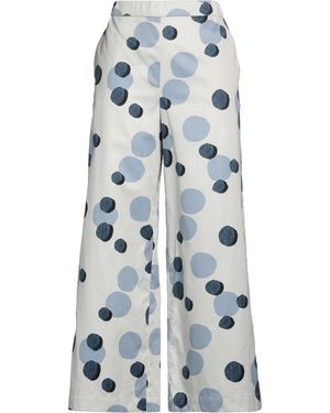 Max Mara Leisure Pants Cotton - Blue