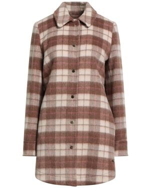 Woolrich Overcoat & Trench Coat - Brown