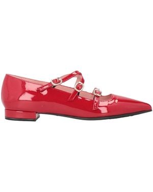 Pretty Ballerinas Ballet Flats - Red