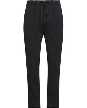 Yes-Zee Pants Polyester, Viscose, Elastane - Black