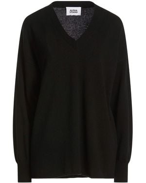Alpha Studio Sweater - Black