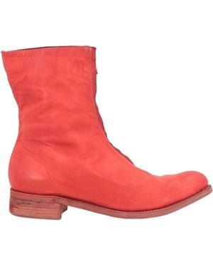 A Diciannoveventitre Ankle Boots Leather - Red