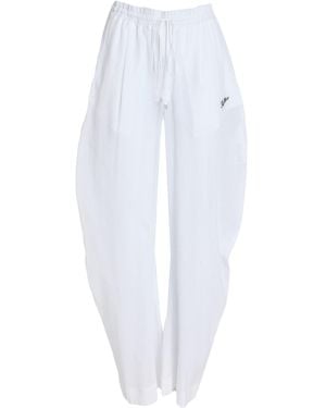 The Attico Pants Cotton - White