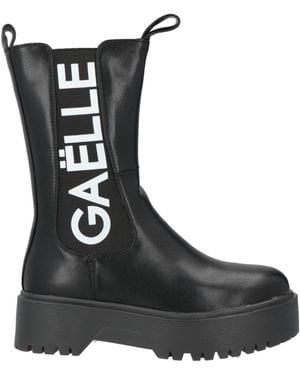 Gaelle Paris Ankle Boots - Black