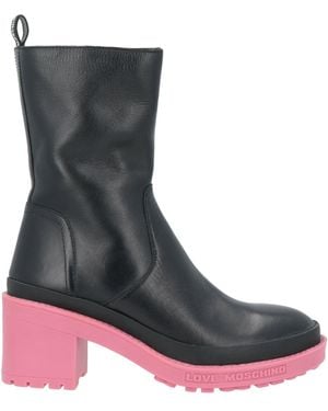 Love Moschino Ankle Boots Calfskin - Brown