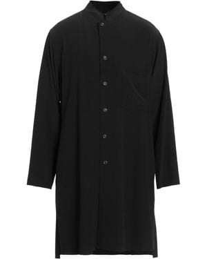 Yohji Yamamoto Shirt Silk - Black