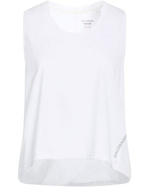 Salomon Top Polyester - White