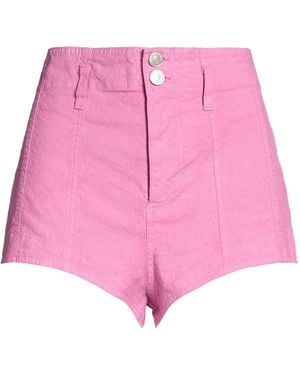Isabel Marant Shorts & Bermuda Shorts Linen, Cotton, Elastane - Pink