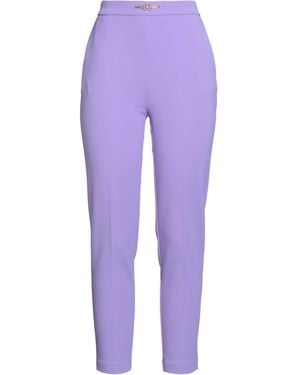 Elisabetta Franchi Trousers - Purple
