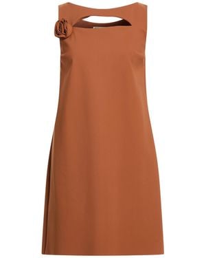 La Petite Robe Di Chiara Boni Mini Dress Polyamide, Elastane - Brown