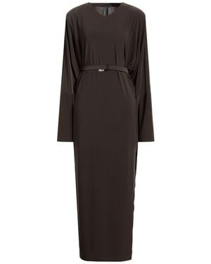 Norma Kamali Vestido Largo - Negro