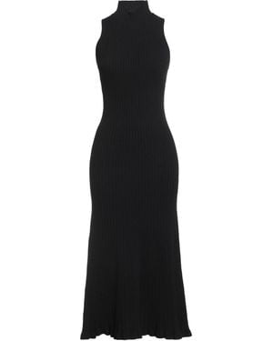 Alberta Ferretti Midi Dress Viscose, Polyamide - Black