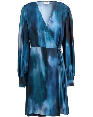 Ottod'Ame Mini Dress Viscose - Blue