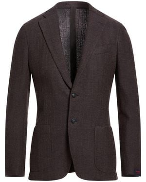 Bagnoli Sartoria Napoli Midnight Blazer Virgin Wool, Polyamide - Black