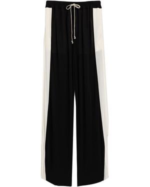 Rick Owens Pants Cupro, Elastane - Black