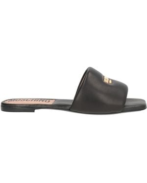 Moschino Sandals Leather - White
