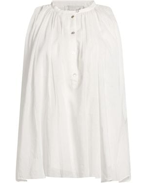 forte_forte Top Cotton, Silk - White