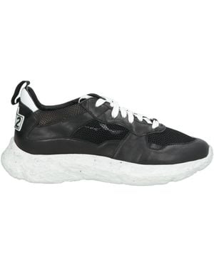BLOCKS 79 Trainers Leather, Textile Fibres - Black