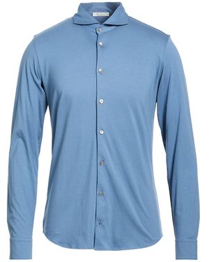 STEFAN BRANDT Shirt Pima Cotton - Blue