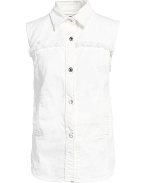 Grifoni Denim Shirt - White