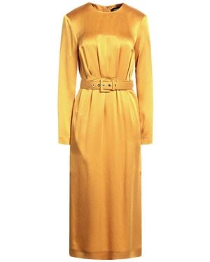 Rochas Midi Dress - Yellow