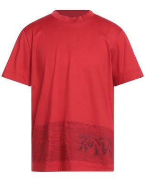 Kiton Knt T-Shirt Cotton - Red