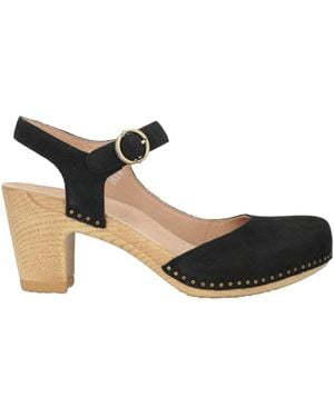 Dansko Mules & Clogs Leather - Black