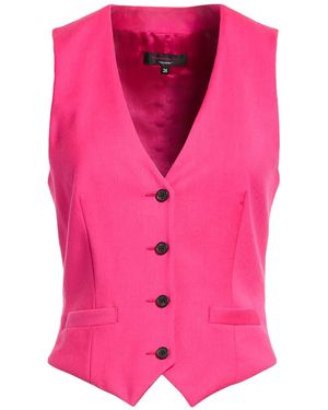 Barbara Bui Fuchsia Tailored Vest Polyester, Wool, Elastane - Pink