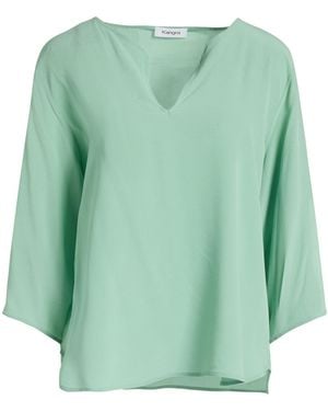 Kangra Top Silk - Green