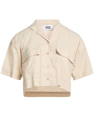Alpha Studio Shirt - Natural